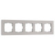 Рамка на 5 постов Werkel Senso дымчатый soft-touch W0053117