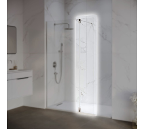 Боковая панель RGW Z-070 300х1950 мм стекло 6 мм хром 352207003-11