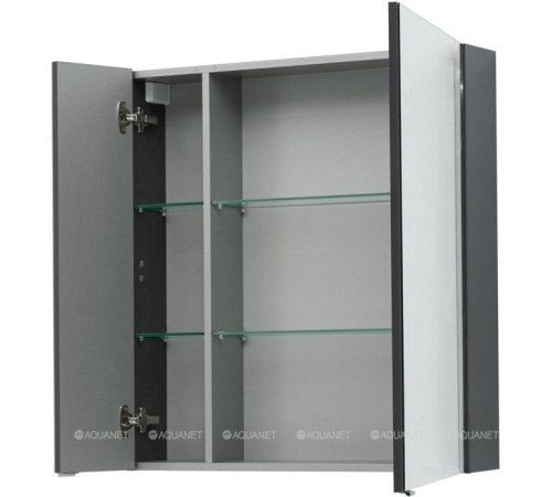 Зеркало Aquanet Алвита 80 серый антрацит 00240109