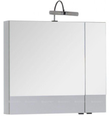 Зеркало-шкаф Aquanet Верона 75 белый 00175381