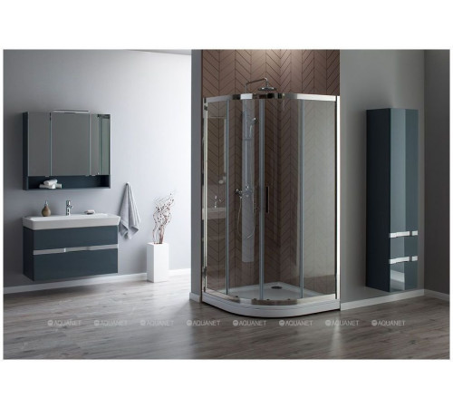 Зеркало Aquanet Виго 100 сине-серый 00183359 RAL 7031