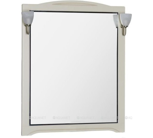 Зеркало Aquanet Луис 90 бежевый без светильника 00173219
