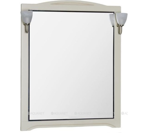 Зеркало Aquanet Луис 90 бежевый без светильника 00173219