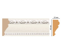 Молдинг DECOMASTER 161-15 ДМ полистирол 60х22х2400 мм 161-15 ДМ