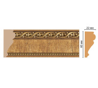 Молдинг DECOMASTER 161-4 ДМ полистирол 60х22х2400 мм 161-4 ДМ