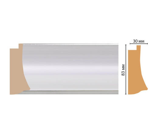 Багет Decomaster 552-1153 83х30х2900 мм 552-1153