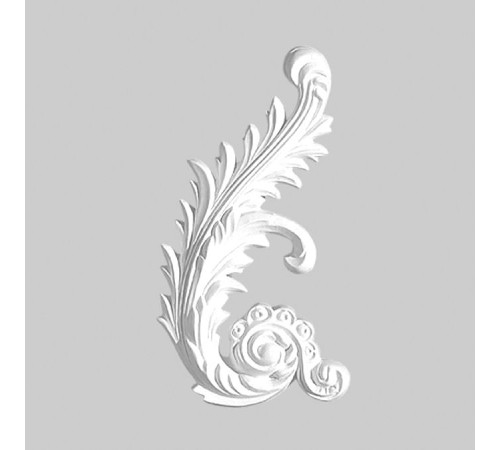 Орнамент из полиуретана DECOMASTER 66161L 115х205х18 мм 66161L