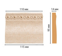 Основание DECOMASTER D204-18D 115х95х14 мм D204-18D