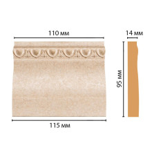 Основание DECOMASTER D204-18D 115х95х14 мм D204-18D