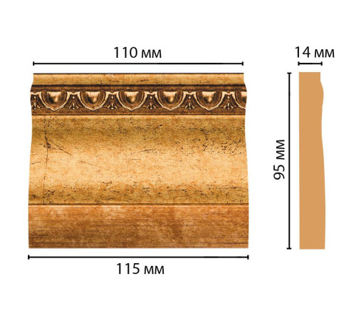 Основание DECOMASTER D204-58 115х95х14 мм D204-58