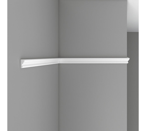 Молдинг гладкий DECOMASTER из полиуретана 33х15х2400 мм 97124