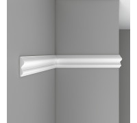 Молдинг гладкий DECOMASTER 80х19х2400 мм 97617