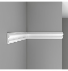 Молдинг гладкий DECOMASTER 80х19х2400 мм 97617