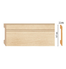 Плинтус напольный DECOMASTER D105-71 ДМ 107х12х2400 мм D105-71 ДМ