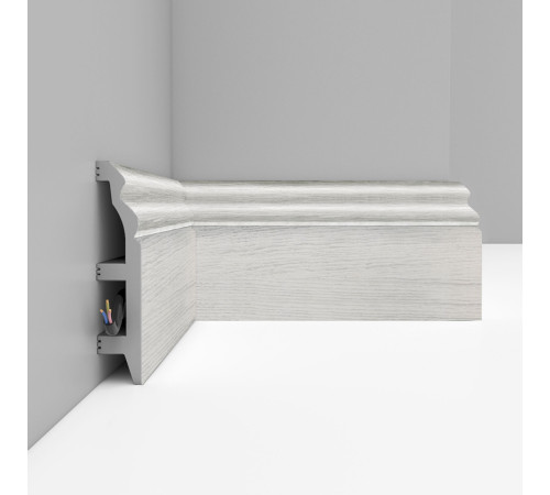 Плинтус напольный DECOMASTER D232 100 х 22 х 2400 мм D232-84 ДМ