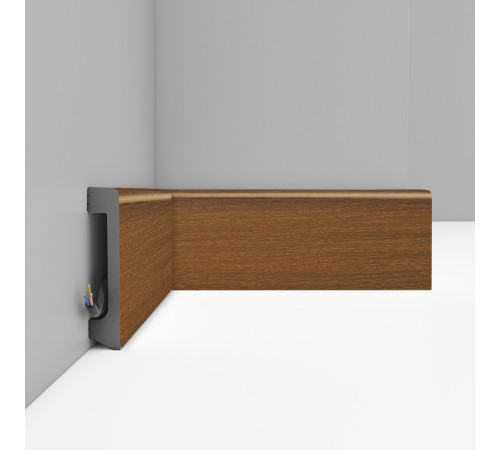 Плинтус напольный DECOMASTER D235-85 ДМ 80х17х2400 мм D235-85 ДМ