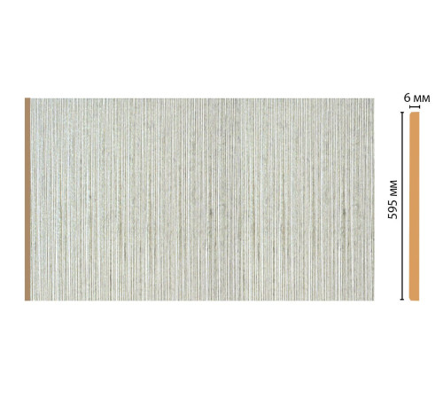 Декоративная панель DECOMASTER G60-20 из полистирола 595x4x2400 мм G60-20