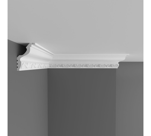 Плинтус потолочный DECOMASTER D148B дюрополимер 45х30х2000 мм D148B