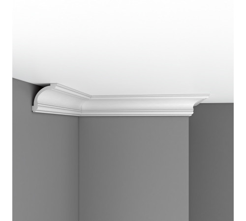 Плинтус потолочный гладкий DECOMASTER 96633 103х97х2400 мм 96633