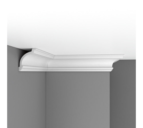 Плинтус потолочный гладкий DECOMASTER DP-217 145х110х2400 мм DP-217