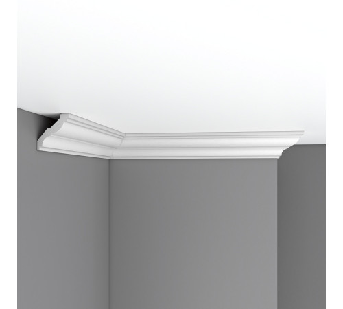 Плинтус потолочный гладкий DECOMASTER DP-350 57х53х2400 мм DP-350