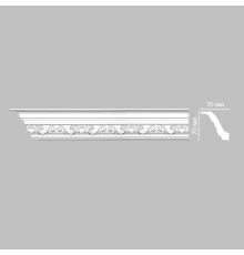 Плинтус потолочный с рисунком DECOMASTER 95843 70х70х2400 мм 95843