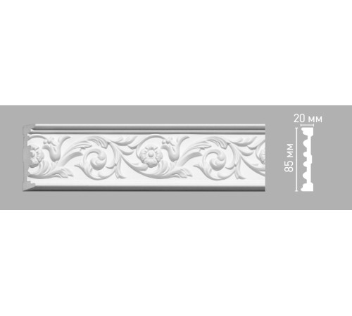 Молдинг с рисунком DECOMASTER 98086 85х20х2400 мм 98086