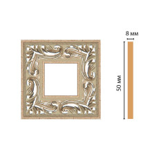 Вставка декоративная цветная Decomaster 50х50х8 мм 130-2-59