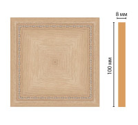 Вставка декоративная цветная Decomaster 100х100х8 мм 185-2-11