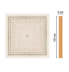 Вставка декоративная цветная Decomaster 100х100х8 мм 185-2-13