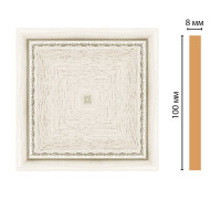 Вставка декоративная цветная Decomaster 100х100х8 мм 185-2-15