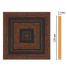 Вставка декоративная DECOMASTER D206-966 120х120х11 мм D206-966