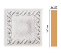 Вставка декоративная DECOMASTER D207 100x100x22 мм D207-42