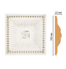 Вставка декоративная Decomaster D209-7D 100x100x22 мм D209-7D