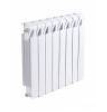 Радиатор биметаллический Rifar Monolit 350 10 секций боковое подключение RAL 9016 rm35010
