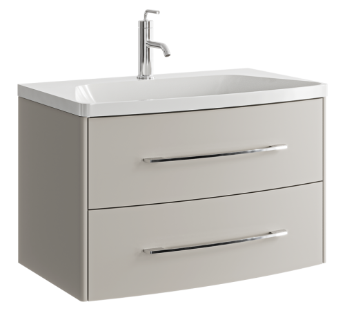 Тумба под раковину AQWELLA Neringa 80 см подвесная морская дюна NER0108MD