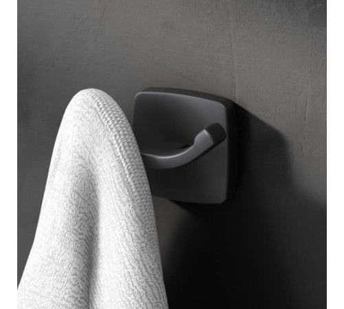 Набор аксессуаров для ванной и туалета AM.PM Gem черный AK90D2106B