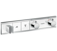 Термостат hansgrohe RainSelect на 2 потребителя внешняя часть 15355400