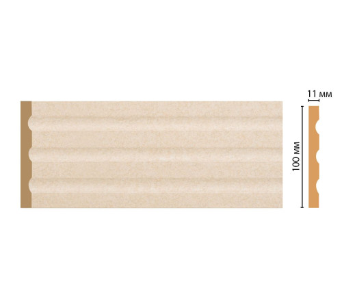 Пилястра DECOMASTER D201-18D ДМ 100х11х2400 мм D201-18D ДМ