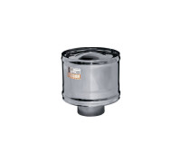 Зонт дымохода Ferrum Зонт-К с ветрозащитой AISI 430 0.5 мм 180 мм 2011