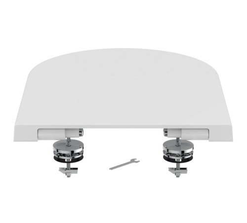 Сиденье с крышкой Ideal Standard La Dolce Vita микролифт дюропласт wrapover белое E330401