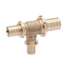Тройник REHAU RAUTITAN 25-32-25 бронза RX+ 14571063001
