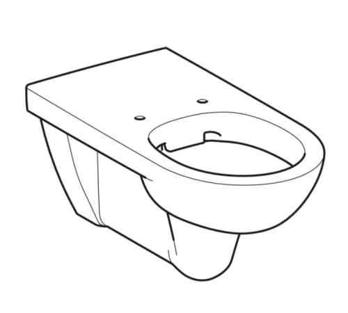 Унитаз подвесной Geberit Selnova Comfort 70x35.5 см безободковый для ММГН 500.262.01.1