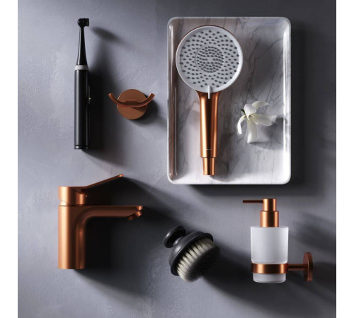 Смеситель для раковины AM.PM X-Joy розовое золото F85A02144