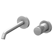 Смеситель для раковины Gattoni MD настенный ручка RONCO со скрытой частью хром MD150/22C0