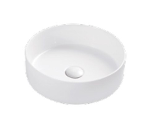 Раковина накладная AQUAMET 355х355х120 мм круглая AQM5012