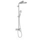 Душевая система Hansgrohe Crometta S 240 Showerpipe с однорычажным смесителем хром 27269000