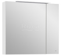 Шкаф зеркальный Roca Oleta 800х700х137 мм LED Белый глянец A857647806