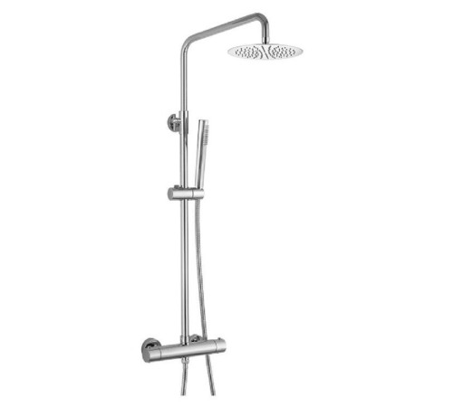 Душевая стойка Splendy Relax P со смесителем черный матовый RP208XTR25C1BM