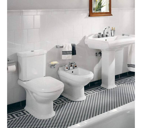 Сиденье для унитаза с крышкой Villeroy & Boch Hommage SoftClose белый 8809S1R1